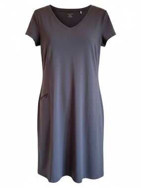 Toad&Co TechTomboy Aquaculture size Small Grey hiking athletic dress
